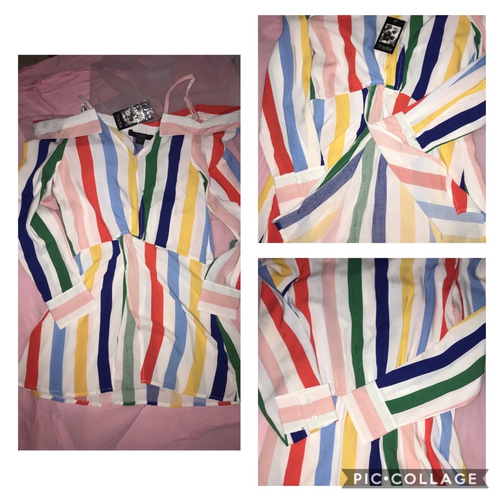 COLORFUL SUMMER BLOUSE